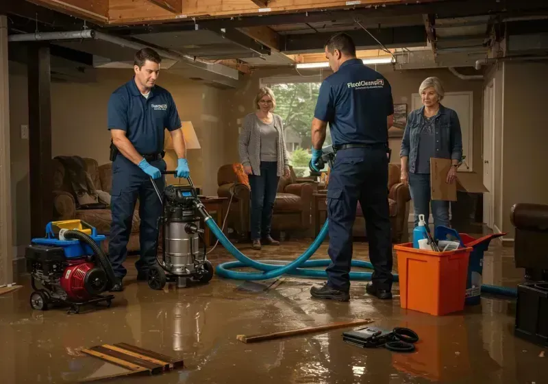 Basement Water Extraction and Removal Techniques process in Avon Center, OH